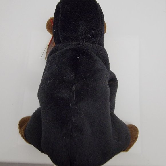 1996 Vintage TY Beanie Baby Congo Monkey Retired PVC Pellets Ape Gorilla Waterlo - Picture 6 of 7